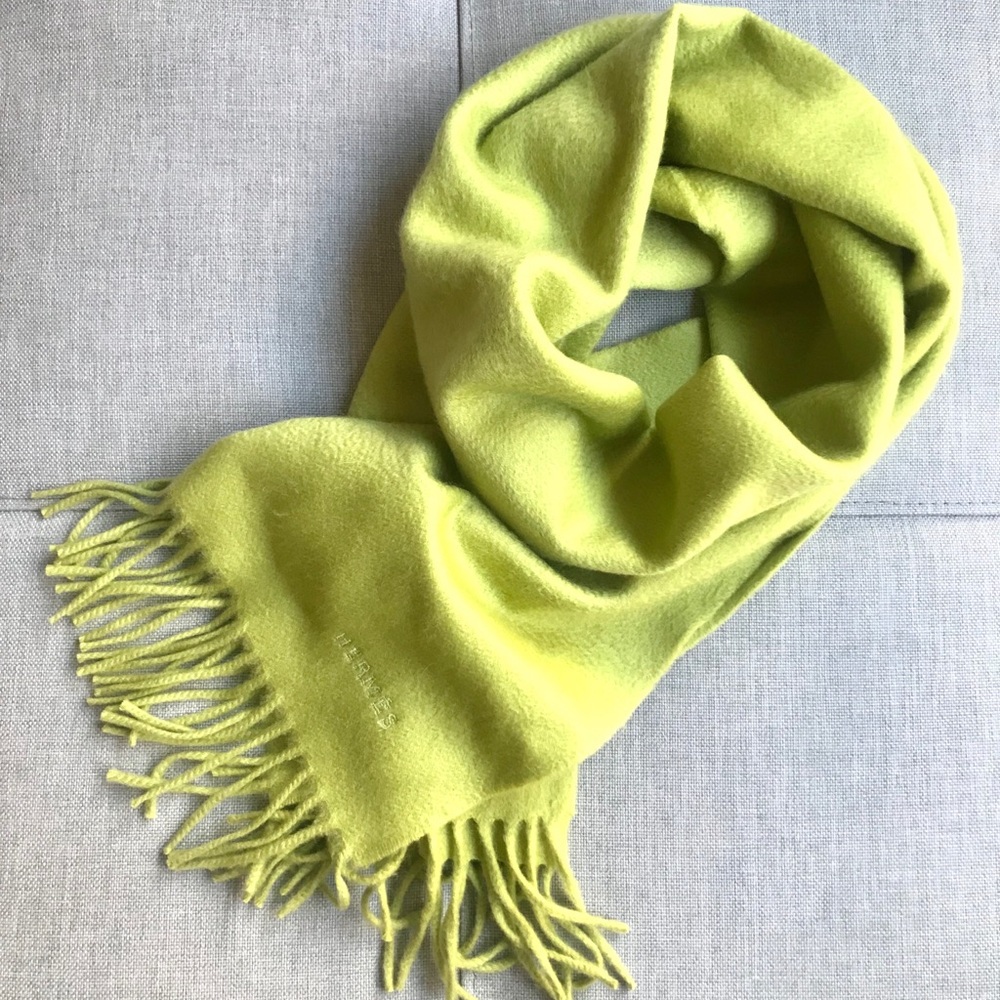 Hermes Luxury Unisex Cashmere Long Scarf / Stole
